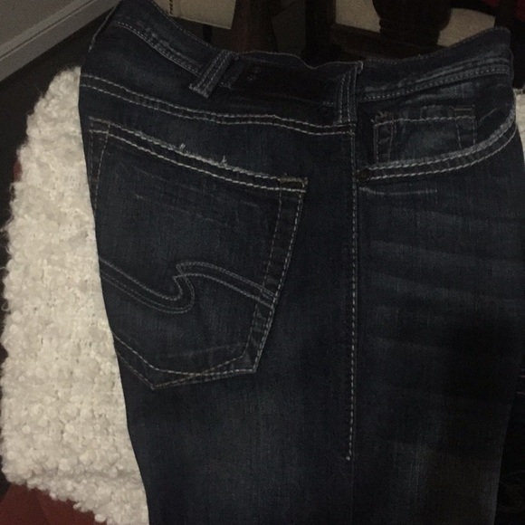 2 pair of Men’s Silver Jeans 34x32 - Picture 3 of 4